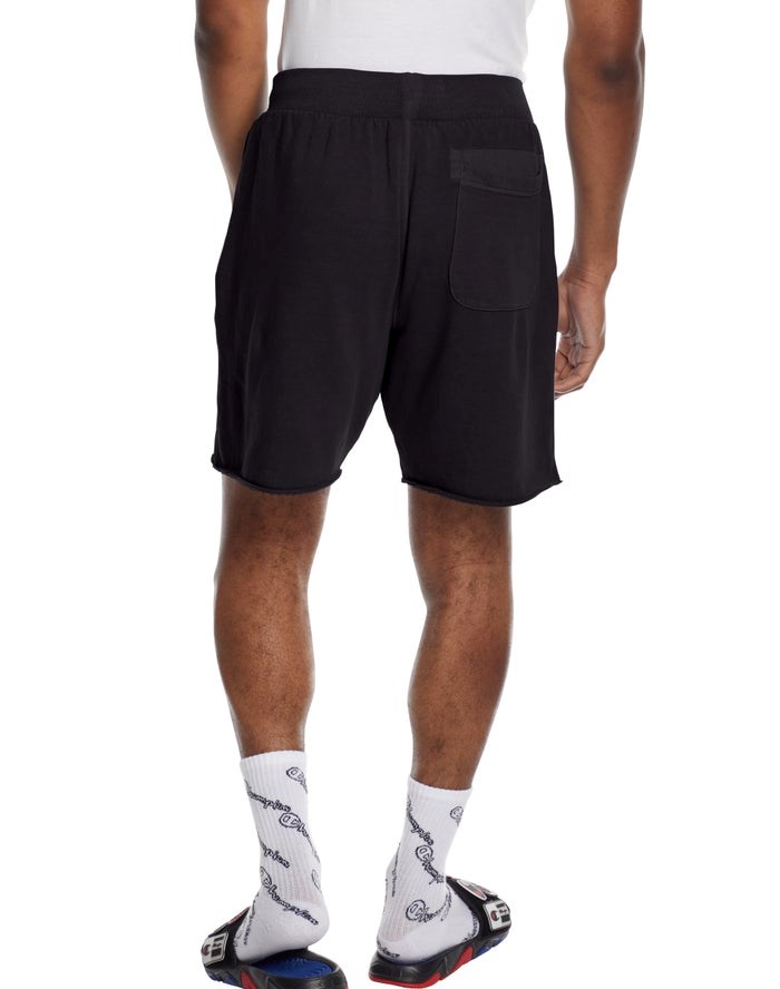 Champion Lätta Fleece Shorts Herr Svarta | 8734591-MK