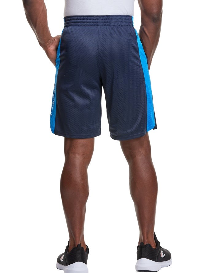 Champion Mesh Basketball Shorts Herr Marinblå | 4096532-YF