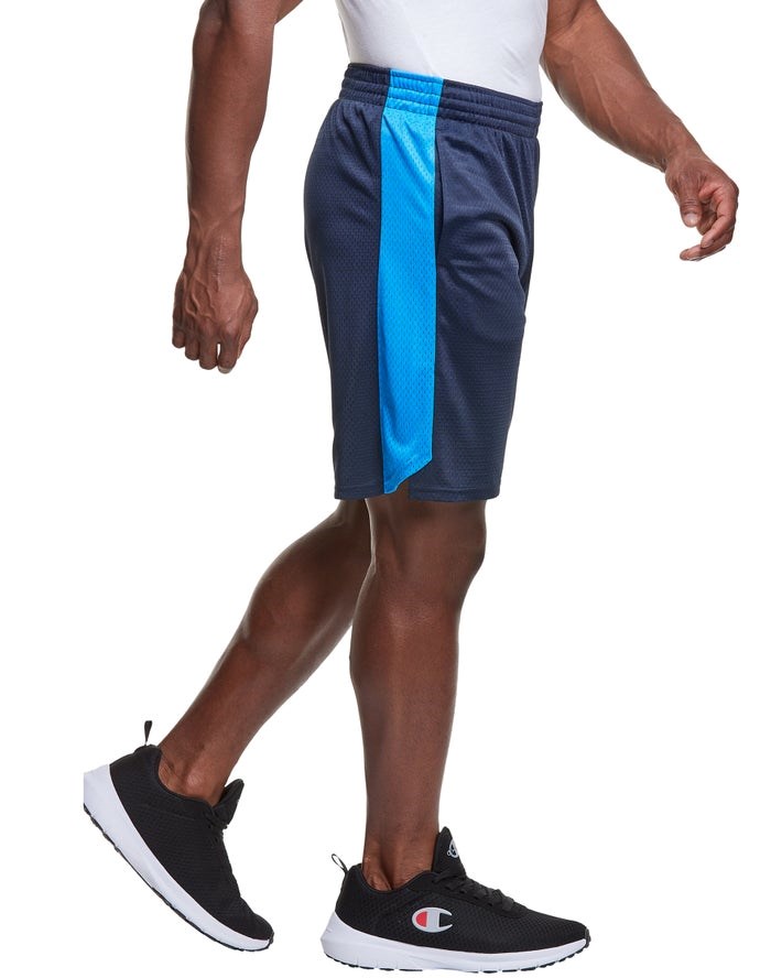 Champion Mesh Basketball Shorts Herr Marinblå | 4096532-YF