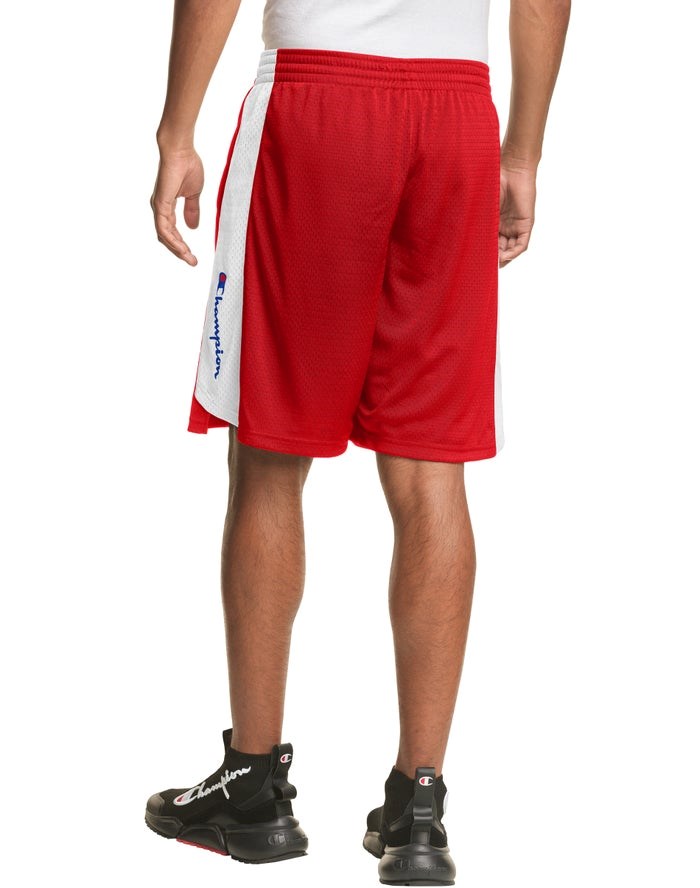 Champion Mesh Basketball Shorts Herr Röda | 2047581-FA