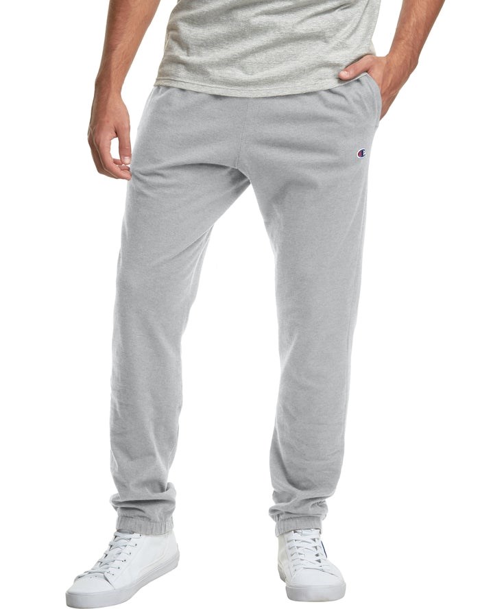 Champion Middleweight Sweatpants Herr Grå | 7139085-WF