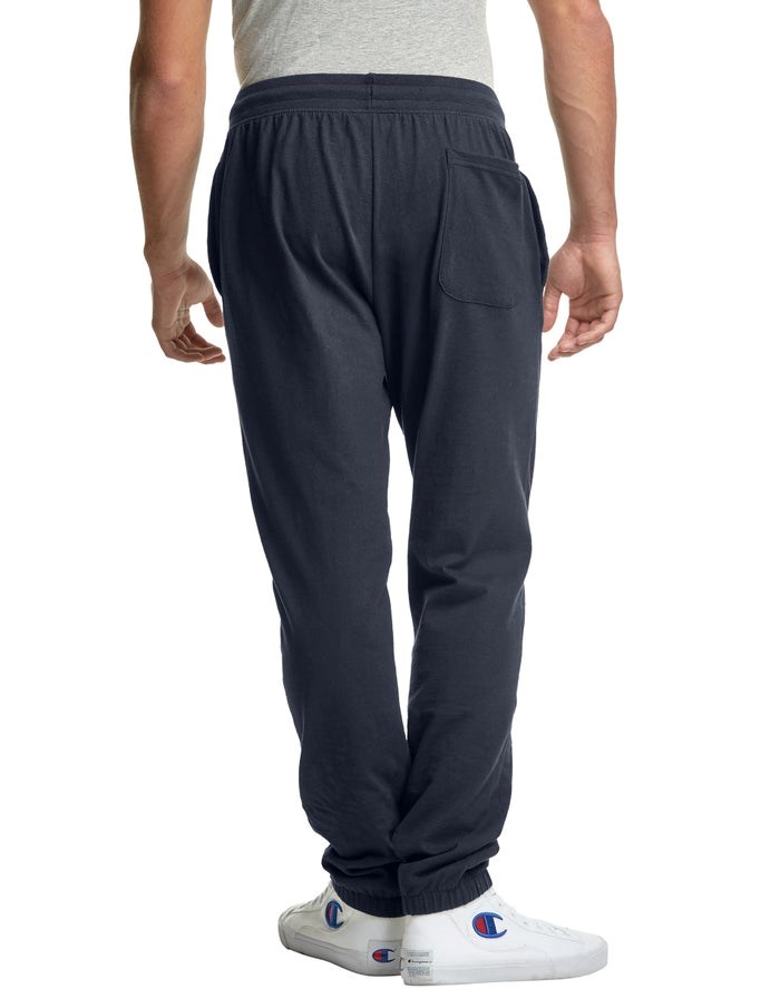 Champion Middleweight Sweatpants Herr Marinblå | 3672591-RM