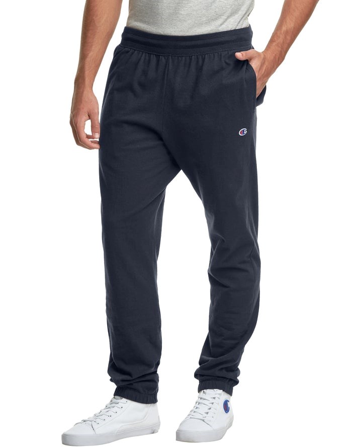 Champion Middleweight Sweatpants Herr Marinblå | 3672591-RM