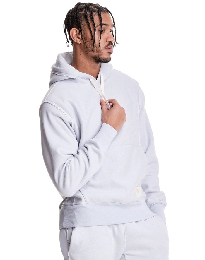 Champion Natural State Reverse Weave Hoodie Herr Grå | 5709432-TJ