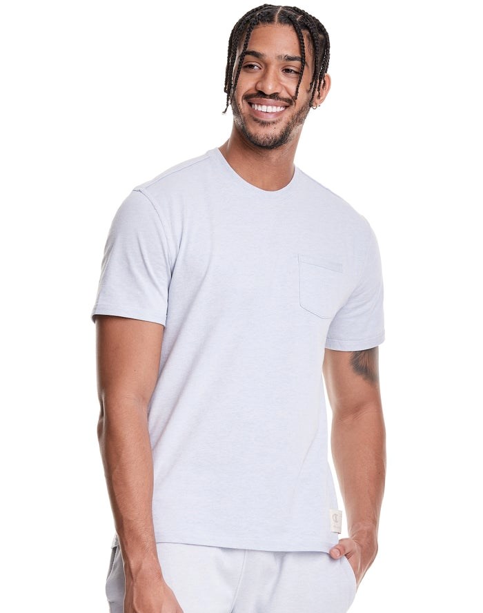 Champion Natural State T-shirt Herr Grå | 8063712-GU