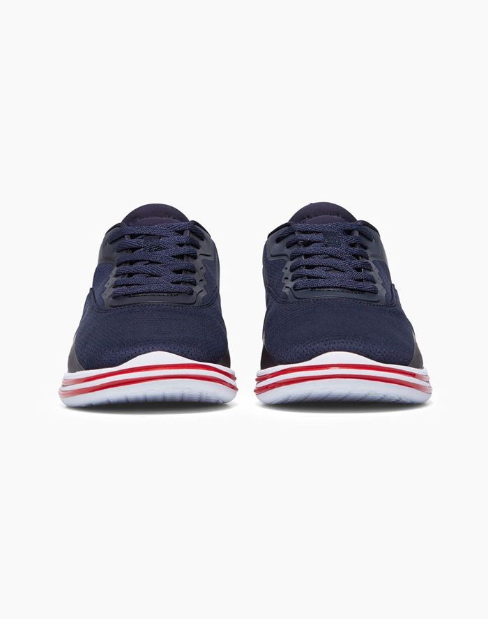 Champion Nyame Spets-Up Mesh Sneakers Herr Mörkblå | 1439280-KF