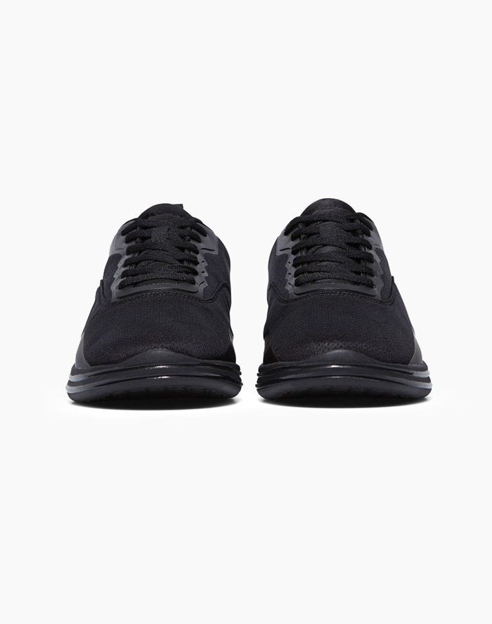 Champion Nyame Spets-Up Mesh Sneakers Herr Svarta | 9260175-ZT