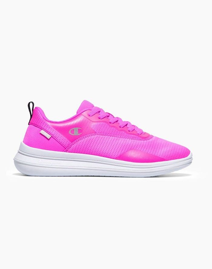 Champion Nyame Spets-Up Sneakers Dam Rosa | 4607283-YQ