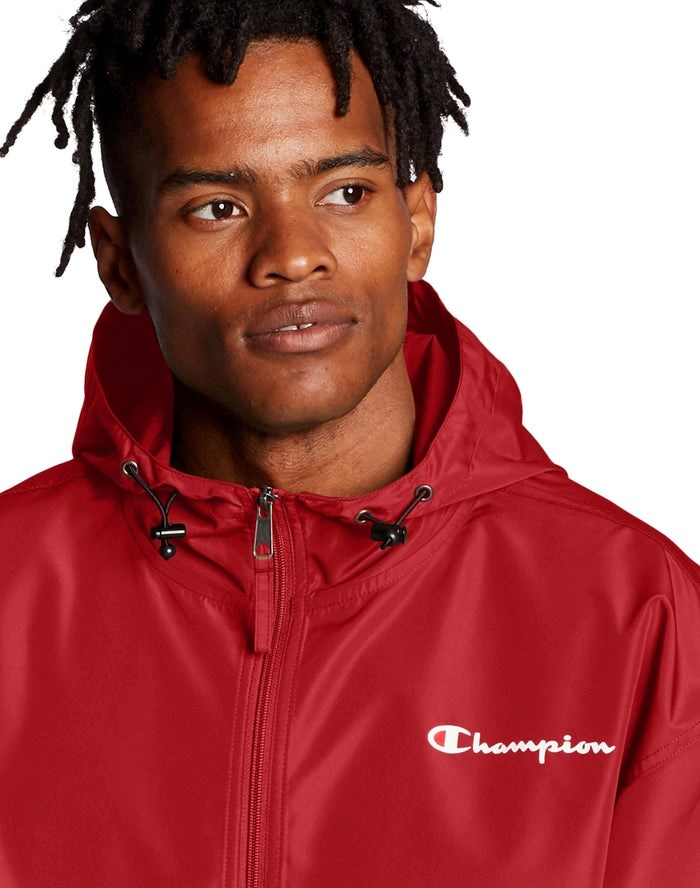 Champion Packable Script Logo Sweatpants Herr Röda | 6078954-ZJ