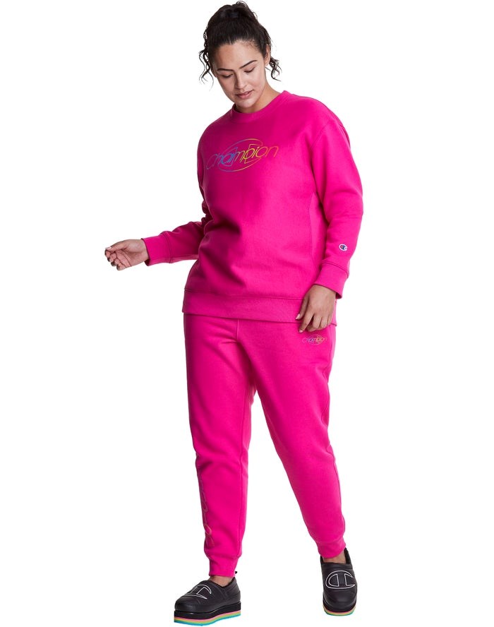 Champion Plus Reverse Weave Byxor Dam Rosa | 7413095-WV