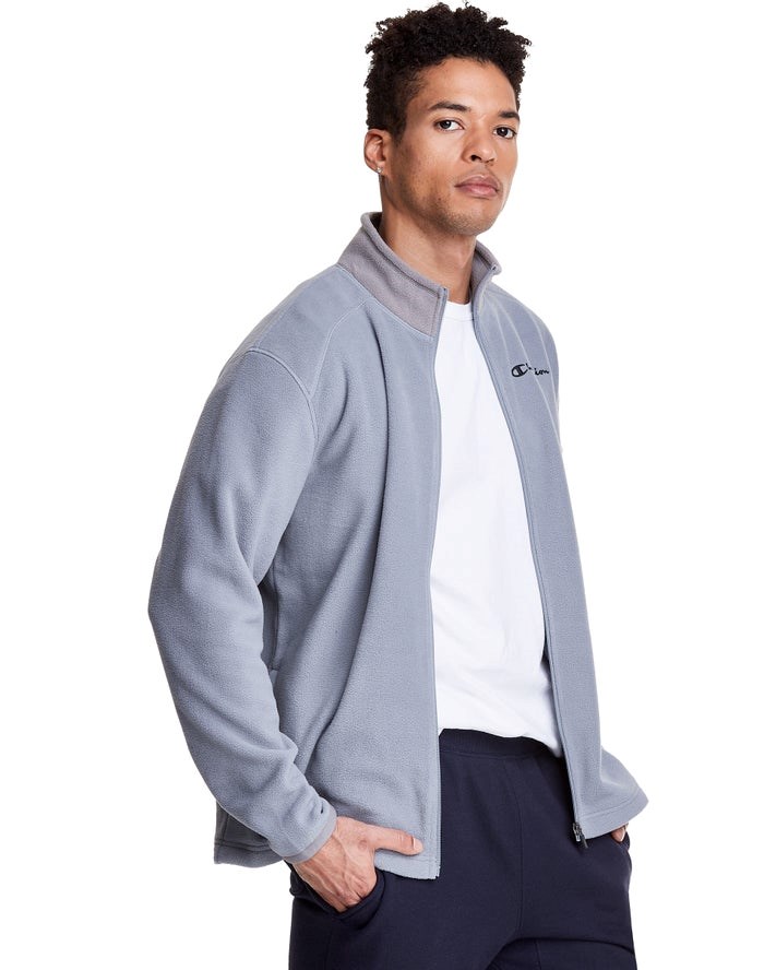 Champion Polar Fleece Full Zip Sweatpants Herr Blå | 9654802-QT