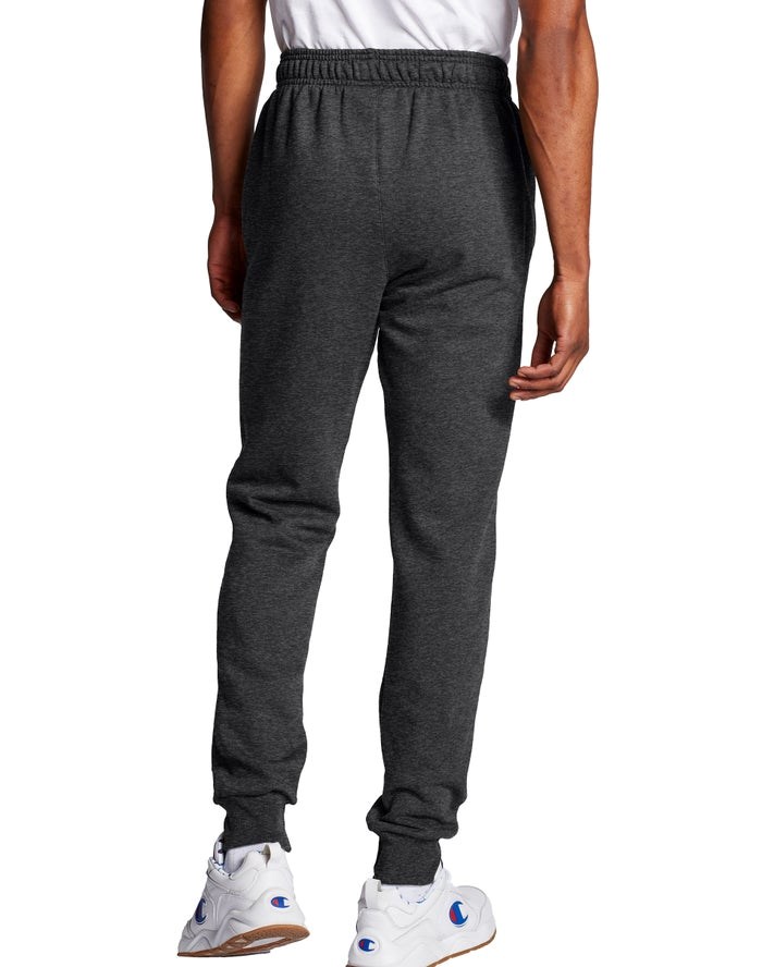 Champion Powerblend Fleece Sweatpants Herr Mörkgrå | 8735920-OA