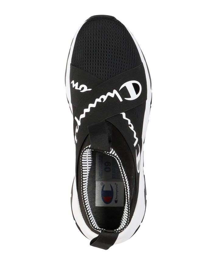 Champion Rally Crossover Sneakers Herr Svarta Vita | 6978325-QC