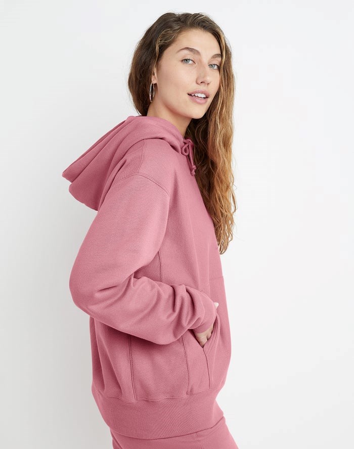 Champion Reverse Weave Boyfriend Jacka Dam Rosa | 1306728-GV