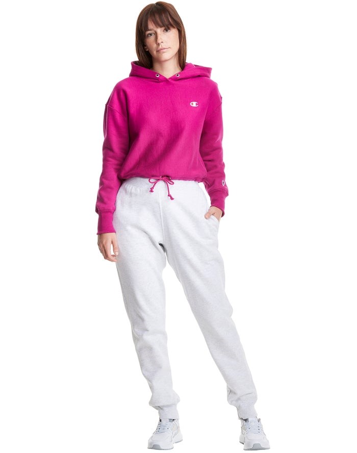 Champion Reverse Weave Cinch Bottom Sweatpants Dam Rosa | 1507643-AE