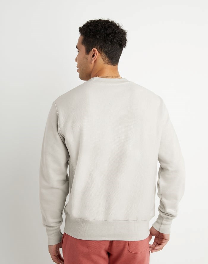 Champion Reverse Weave Crew Tröjor Herr Grå | 6281097-PT