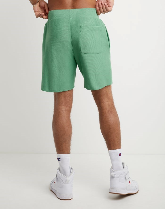 Champion Reverse Weave Cut-Off Shorts Herr Gröna | 3086159-SR