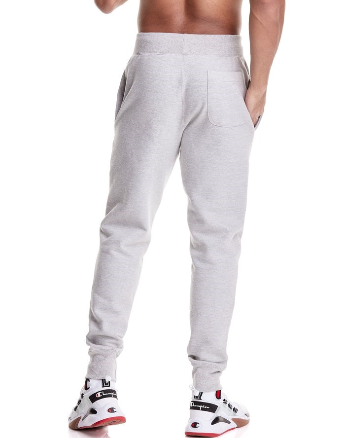 Champion Reverse Weave Lunar C With Lanterns Sweatpants Herr Grå | 1059723-DW