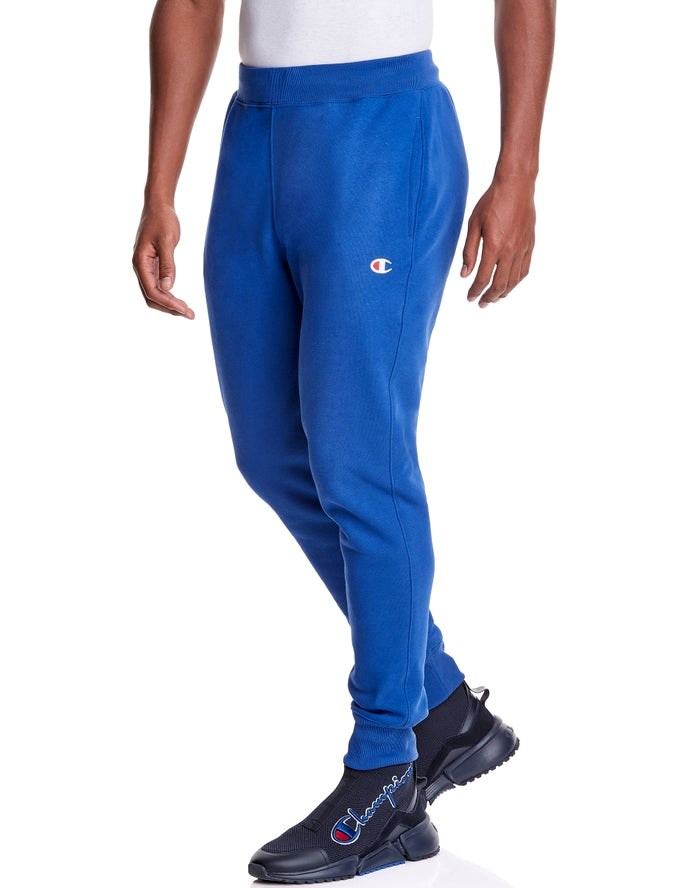 Champion Reverse Weave Sweatpants Herr Blå | 3815294-BZ