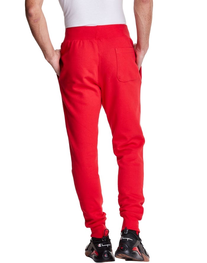 Champion Reverse Weave Sweatpants Herr Röda | 2976480-CU