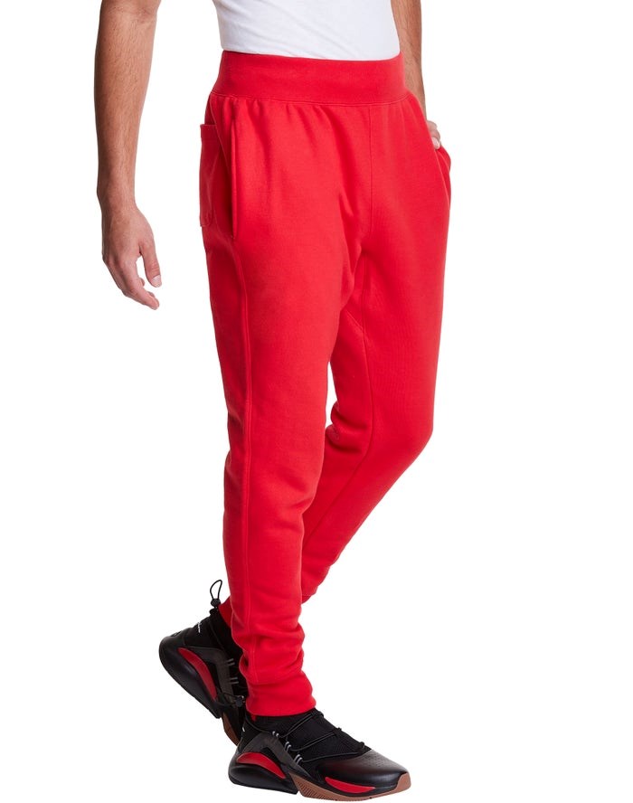 Champion Reverse Weave Sweatpants Herr Röda | 2976480-CU