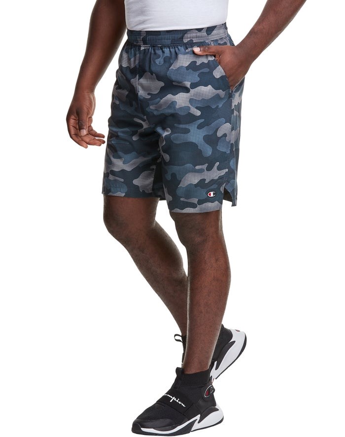 Champion Sport Print Shorts Herr Camo | 5938706-VL