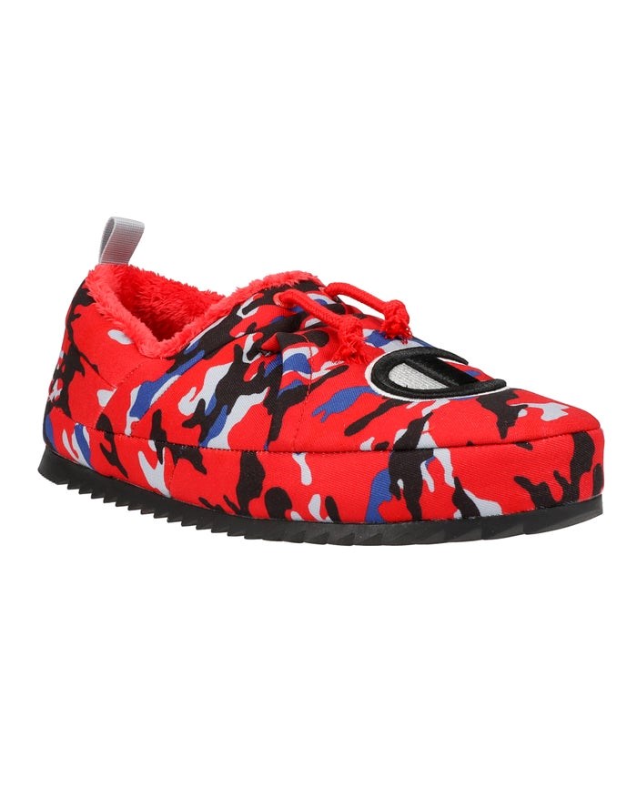 Champion University Camo Sneakers Herr Röda Svarta | 1679340-EM