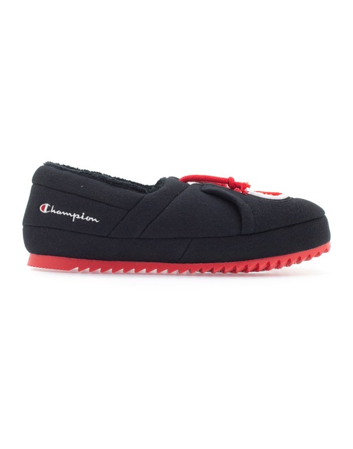 Champion University Sneakers Herr Svarta Röda | 8046539-KA