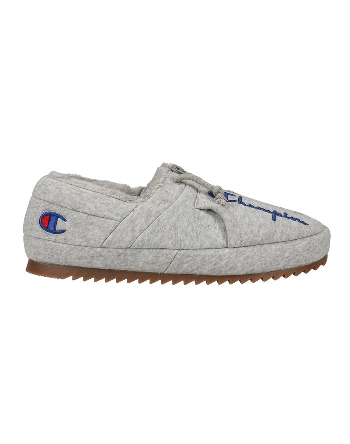 Champion University Zip Sneakers Herr Grå | 1305968-SN