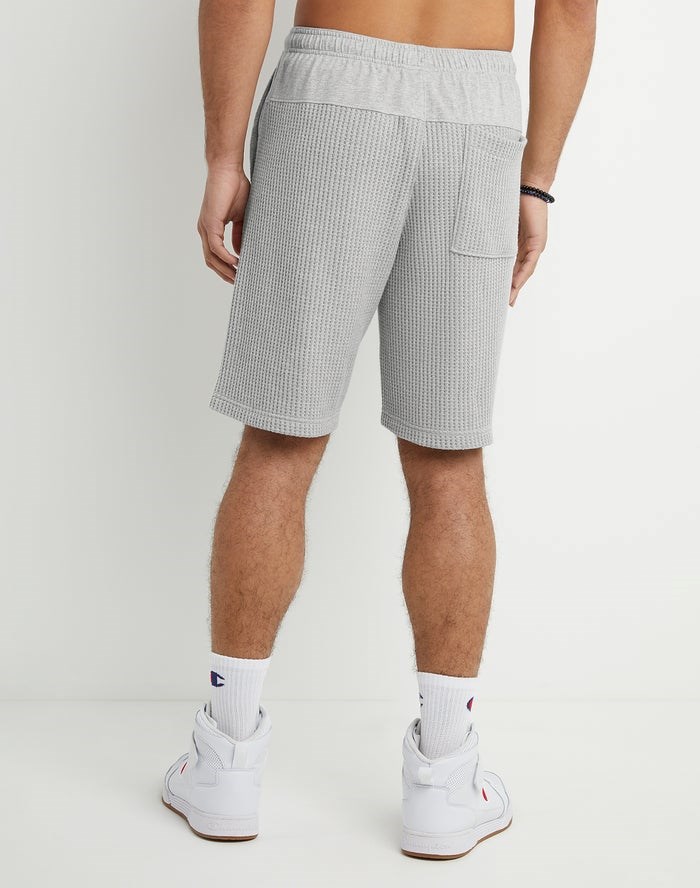 Champion Waffle Shorts Herr Grå | 6309172-UH